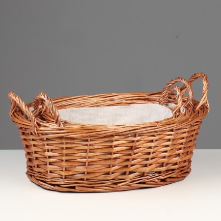 Set of breadbaskets 3 pcs, 38x29x13, 32x24x11, 27x21x9 cm