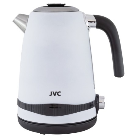 Teapots JVC JK-KE1730, metal, 1.7 l, 2200 watts, white