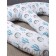 Pillow for twins "Hedgehogs", Hollofiber