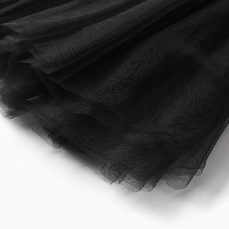 Dress Children's Minaku: Partydress, black color, height 110 cm-9