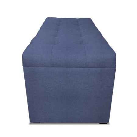 Puff with a lid and weighting, 800 × 400 × 420 mm, Bahama plus matting, Iris color-4