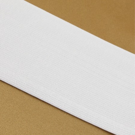 Knitted elastic 80mm 40 ± 2m white au-1