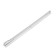 Roller guides 550 mm, white color