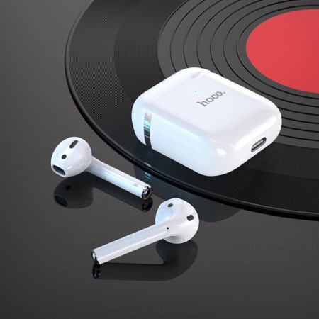 Hoco Ew06, TWS, wireless headphones, inserts, BT 5.1, 35/300 mAh, white-7