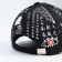 Men's cap "hieroglyph", black color, rr 58