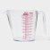 Mettle glass, 1 l, 19 × 11 × 13 cm, the color is transparent