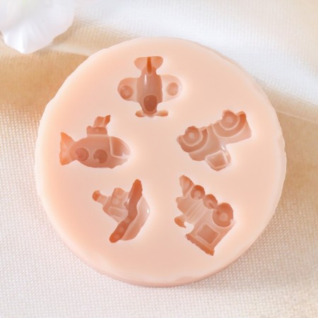 Silicone Mold "Transport" from 2 to 2.3 cm-1