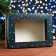 Gift box, with a window, the team "Happy New Year", 24 x 17 x 8 cm