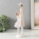 Polystone souvenir "Mom and daughter in hats" 9.5x7.5x26 cm