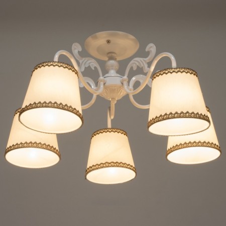 Chandelier 2144/5 E14 40W white 57x57x36 cm Bayerlux-2