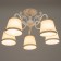 Chandelier 2144/5 E14 40W white 57x57x36 cm Bayerlux