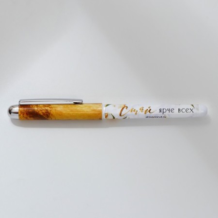 Ballpack Blue Paste 1.0 mm with a cap “Shine brighter” plastic-5