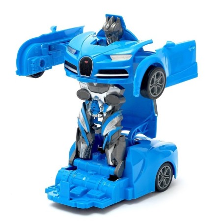 Robot Radio -controlled "Autobot", transforms, works from batteries, mix-9