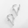 Earrings Metal Xuping Galka, Color silver