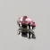 Rhinestones are sewing “drop”, rimmer, 6 × 10 mm, 50 pcs, pink color