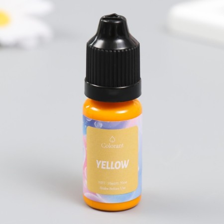 Paint (pigment) for wax "yellow" 10 ml-1