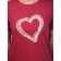 Women's tunic, size 50, burgundy color