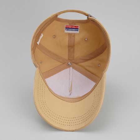Women's cap "Coat of arms", beige color, rr 56-5