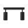 Stitch "Etnes" 2xgu10 Black 29.5x6.5x16.5 cm