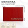Cover for passport, red color