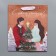 Craft vertical package "I love", ml 23 x 27 x 11.5 cm, new year