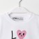 T -shirt Children's shortened KAFTAN "LOVE", p. 34 (122-128 cm), white