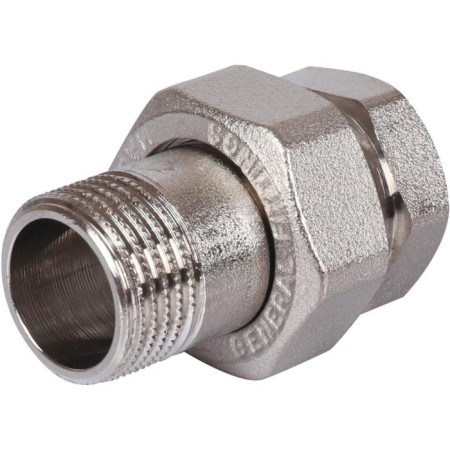 Detacible connection Stout SFT-0045-000012, American, 1/2 ", nickelized brass-2