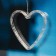 Garland “fringe” 2.4 × 0.9 m with nozzles “heart”, ip20, transparent thread, 186 LED, white glow, 8 modes, 220 V
