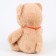 Soft toy "Bear" with a necklace, 20 cm, beige color
