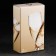 A set of glass glasses for champagne “Chanti”, 170 ml, 2 pcs, color gray