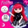 Ashlet doll "Amelia", 28 cm, blue dress