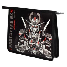 Folder for notebooks A5, 233 x 200 x 40 mm, lightning from above, plastic/textiles, Phoenix 