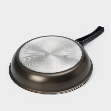 Pan “Classic Atlas”, D = 26 cm, plastic handle, glass cover, anti -stick coating, black color-6