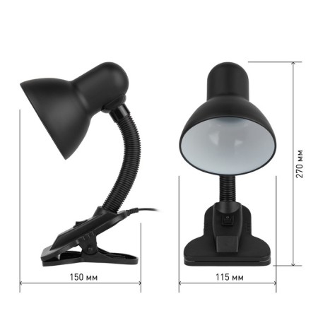 Table lamp era N-102, IP20, 40W, black-3