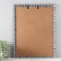 Photo frame MDF 30x40 cm "Scottish cage on dark brown" 1.5x33x43 cm