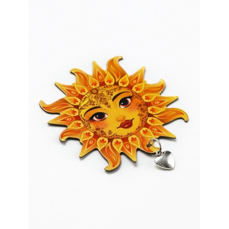 Magnet "Sun", 6.7 × 6.7 cm-1