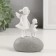 Souvenir Polystone "Mom-Angel with a daughter on a pebble" 7.4x4.5x10.5 cm