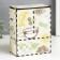 The tea house is double with a box "grass" 20x8.7x15.2 cm