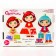 Educational game Magnetic stories "Dressers. Nastya"