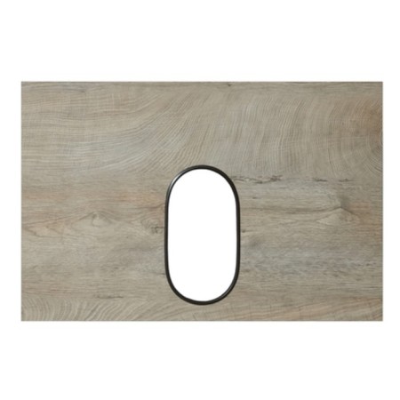 The countertop under the Aquaton sink "Loft Factory 65" Color Oak Endgrain-1