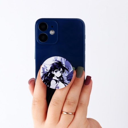 Popskota "anime" girl, 4 × 4 cm-8