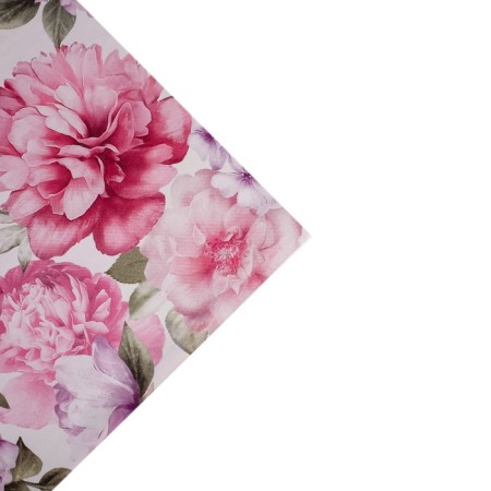 Paper packaging glossy bilateral "Flower Garden", 70 x 100 cm-4
