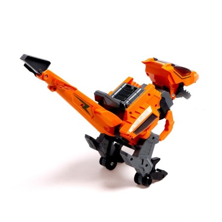 The Helicopter robot is transformed into a dinosaur, light and sound effects, mix color-4