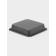 Baking uniform “Square”, 22.5 × 4.7 cm, anti -stick coating, black color