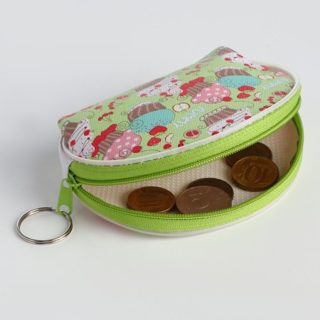 Children's wallet with a zipper, color mix-4