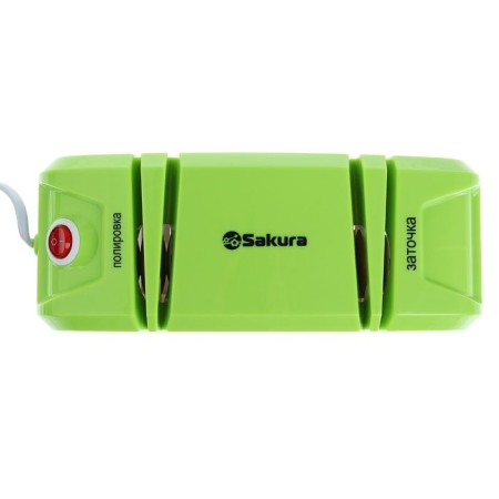 Sakura SA-6604GR knives sharpener, electric, 120 watts, green-2