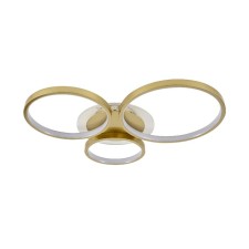 LED LED economy light 51210/3GD, 3XLED, 7x51x55 cm, gold color