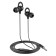 Hoco M103 headphones, wired, vacuum, microphone, 1.2 m, black