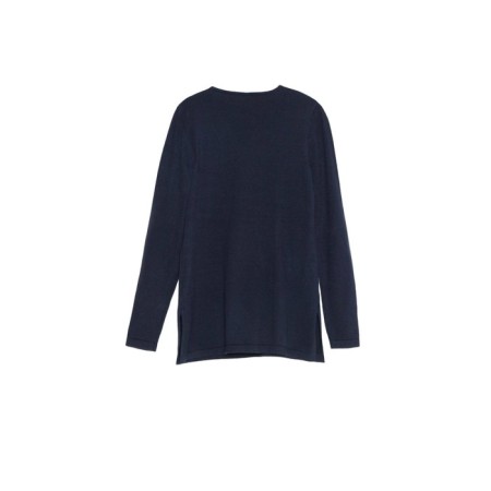 Pulover Women's elongated knitted Conte Elegant, Size S, Dark Navy color-3