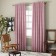 Set of curtains "Ibiza", size 200 x 270 cm - 2 pcs, picking - 2 pcs cm, pink color